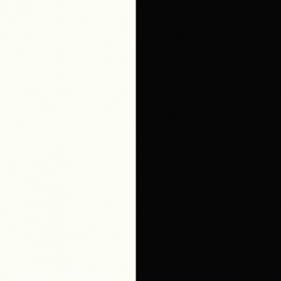 Matt White Front with Matt Black Base