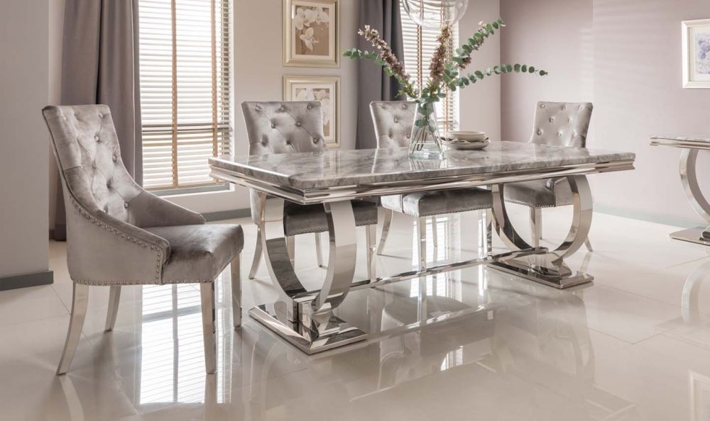 Product photograph of Vida Living Arianna 180cm Dining Table - 6 Seater from Choice Furniture Superstore.