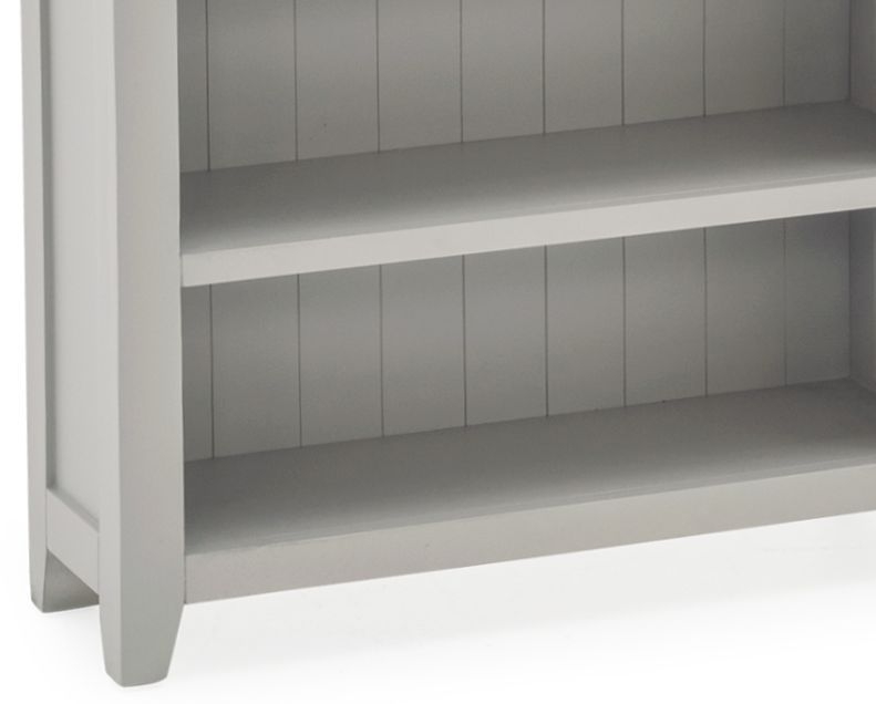 Product photograph of Vida Living Ferndale Grey Painted Large Bookcase from Choice Furniture Superstore.