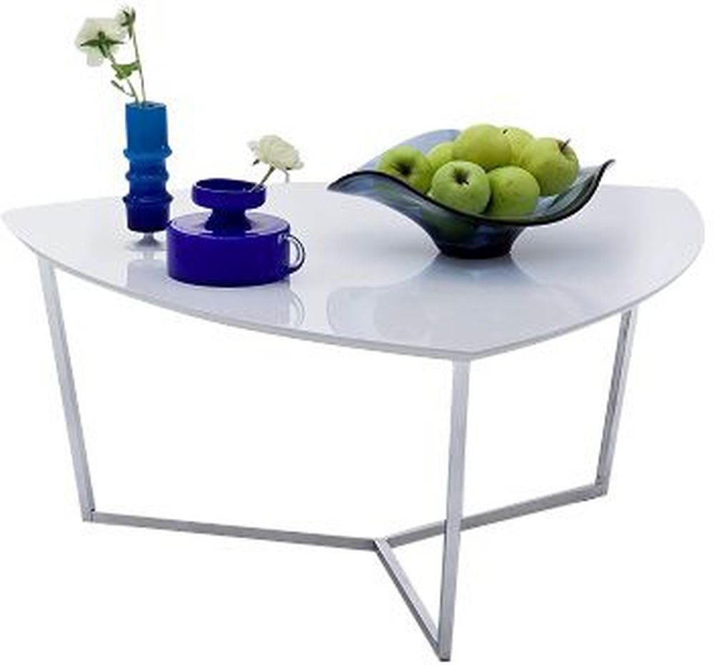 Product photograph of Cisco White High Gloss Coffee Table from Choice Furniture Superstore.