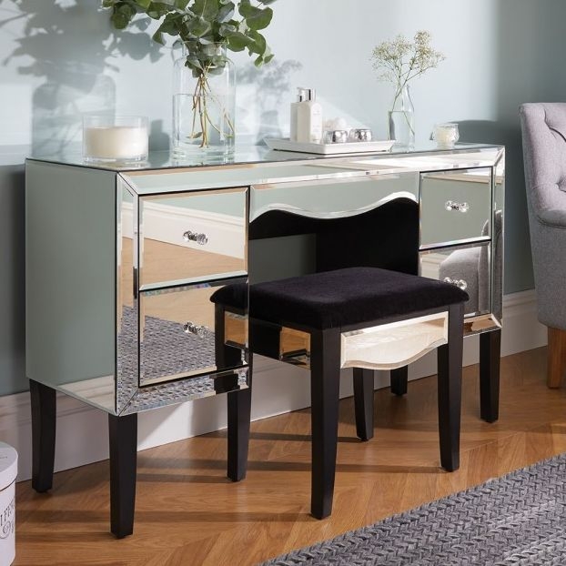 Product photograph of Palermo Mirrored Dressing Table from Choice Furniture Superstore.