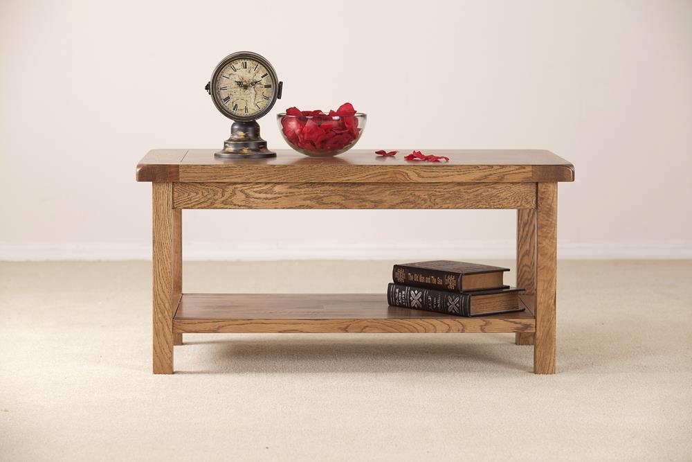 Product photograph of Originals Rustic Oak Coffee Table from Choice Furniture Superstore.