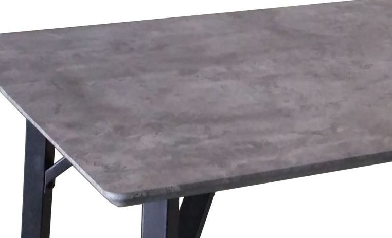 Product photograph of Tetro Concrete Effect Dining Table - 4 Seater from Choice Furniture Superstore.