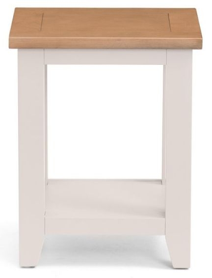 Product photograph of Richmond Grey Lamp Table With Shelf from Choice Furniture Superstore.