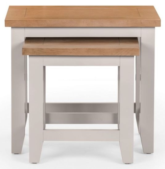 Product photograph of Richmond Grey Painted Nest Of 2 Tables from Choice Furniture Superstore.