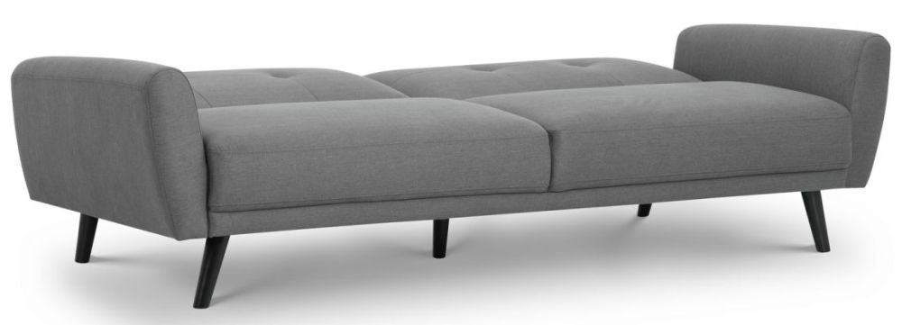 Product photograph of Monza Fabric Sofa Bed - Comes In Grey Linen Blue Fabric And Grey Fabric Options from Choice Furniture Superstore.