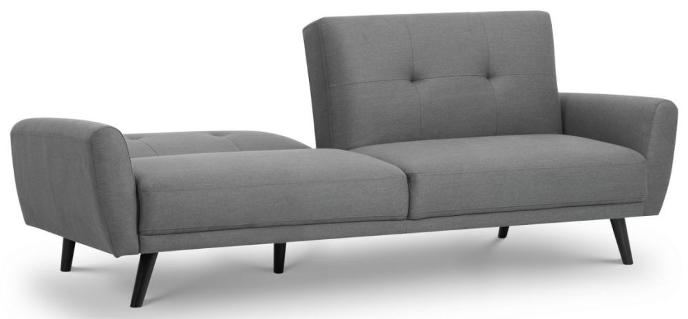 Product photograph of Monza Fabric Sofa Bed - Comes In Grey Linen Blue Fabric And Grey Fabric Options from Choice Furniture Superstore.