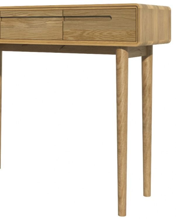 Product photograph of Homestyle Gb Scandic Oak Hall Table from Choice Furniture Superstore.