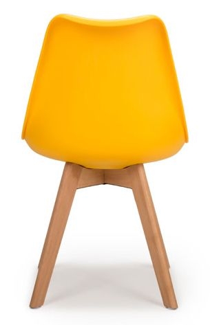 Product photograph of 4 X Urban Yellow Dining Chair from Choice Furniture Superstore.