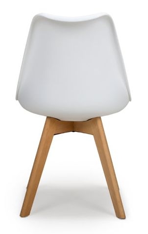 Product photograph of 4 X Urban White Dining Chair from Choice Furniture Superstore.