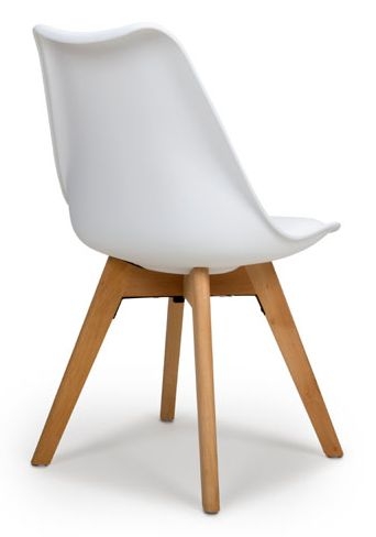 Product photograph of 4 X Urban White Dining Chair from Choice Furniture Superstore.