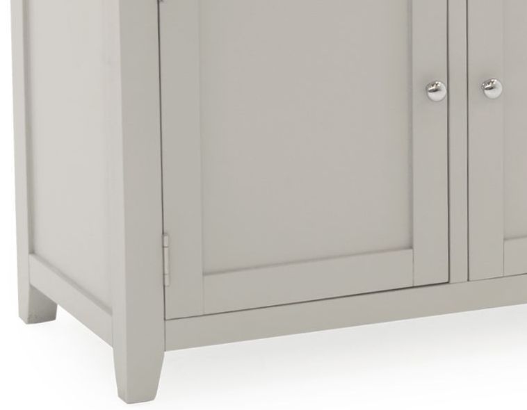 Product photograph of Vida Living Ferndale Grey Painted Large Sideboard from Choice Furniture Superstore.
