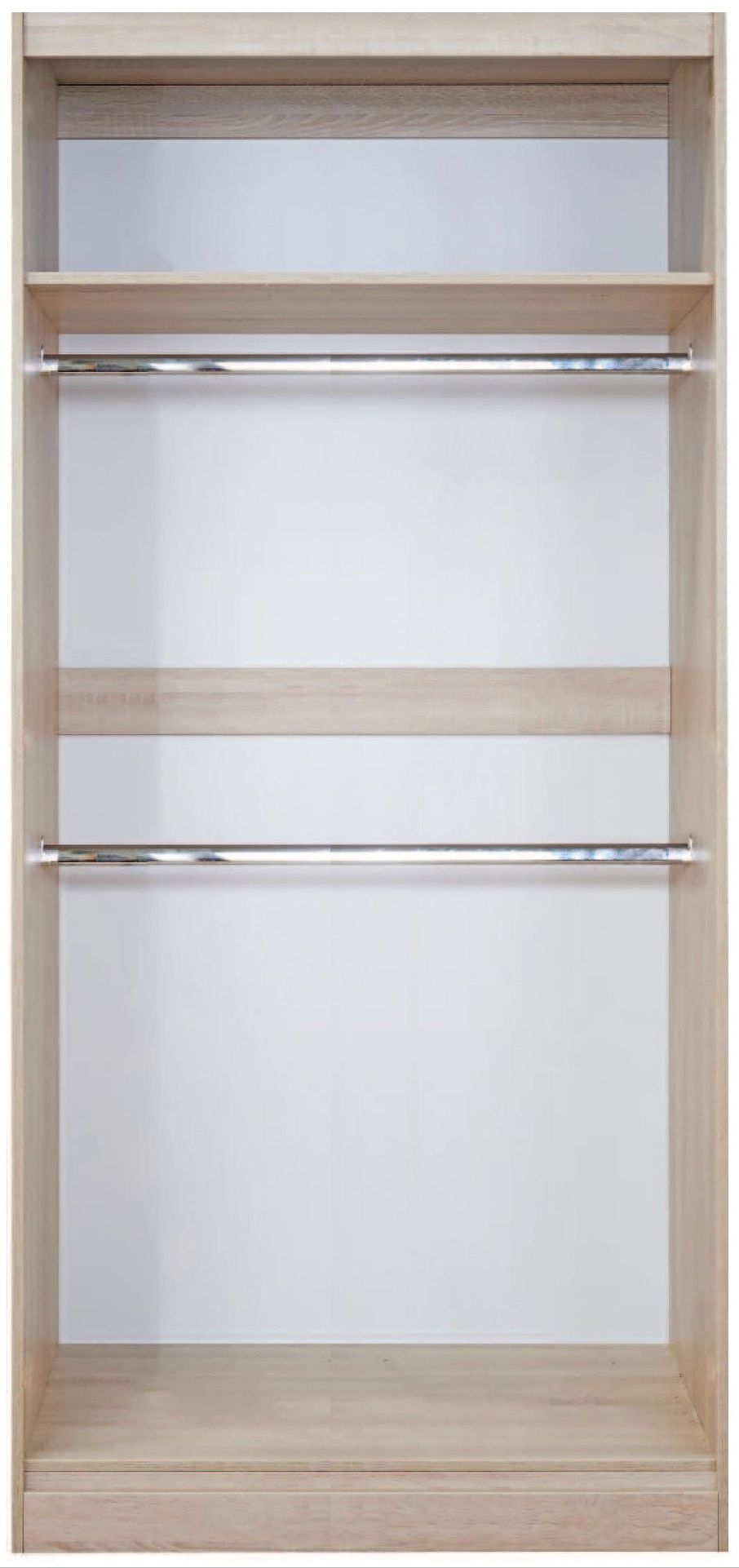 Product photograph of Sherwood Porcelain 2 Door Sliding Wardrobe from Choice Furniture Superstore.