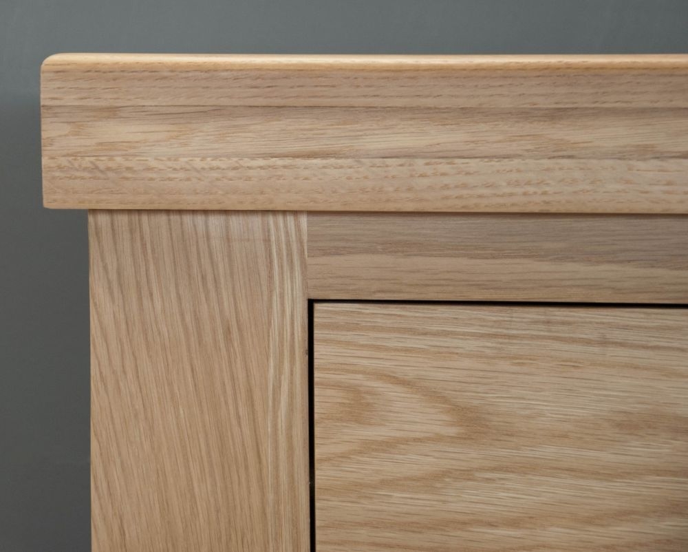 Product photograph of Homestyle Gb Bordeaux Oak Dresser from Choice Furniture Superstore.