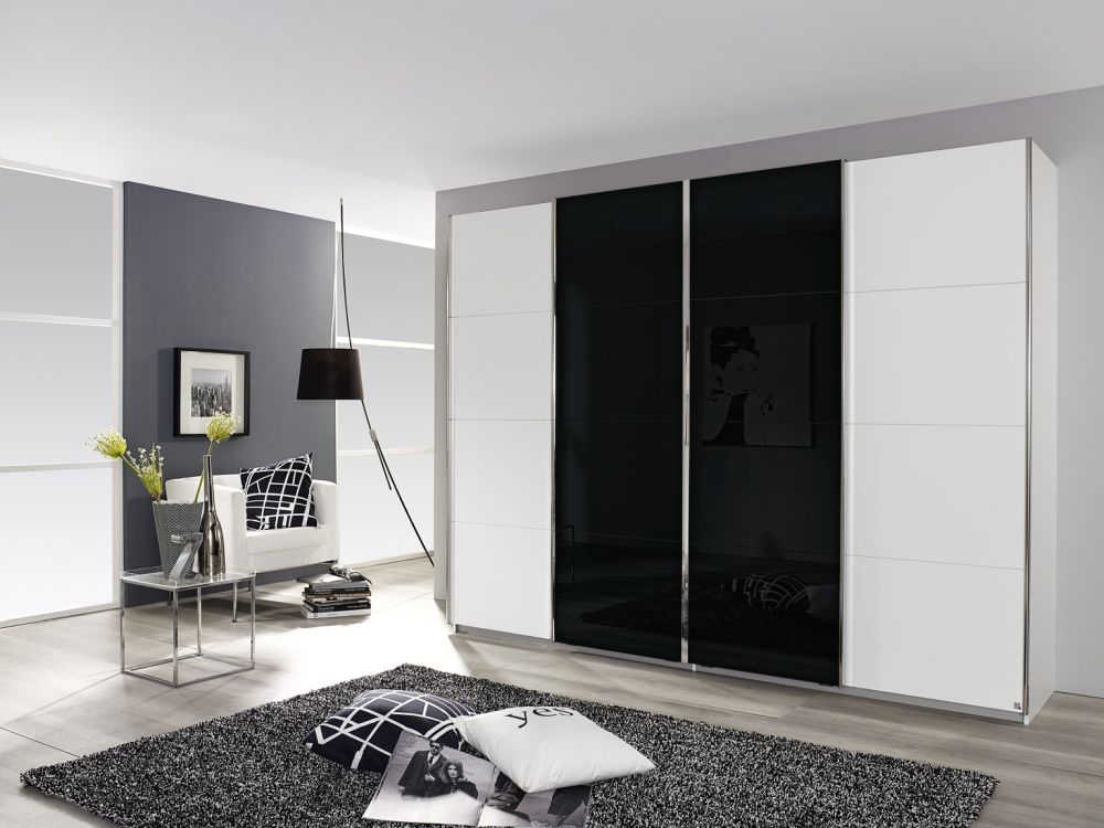 Product photograph of Syncrono Glass Sliding Wardrobe from Choice Furniture Superstore.