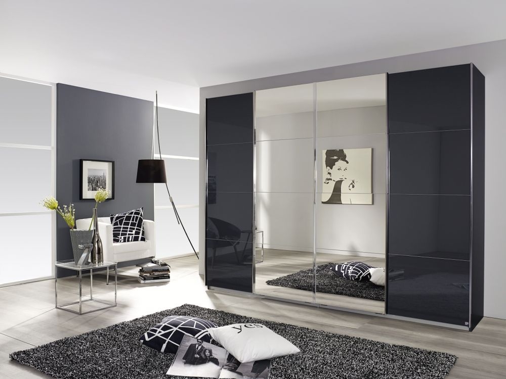 Product photograph of Syncrono Glass Sliding Wardrobe from Choice Furniture Superstore.
