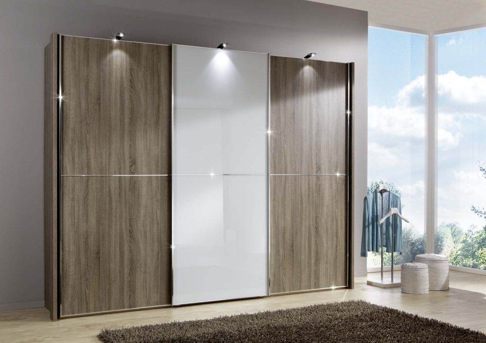 Product photograph of Wiemann Miami2 Sliding Wardrobe With 2 Panels - Variation Available from Choice Furniture Superstore.