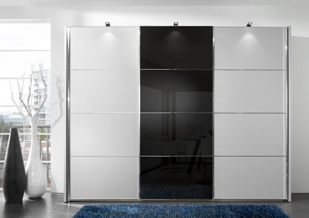Product photograph of Miami2 Sliding Wardrobe With 4 Panels from Choice Furniture Superstore.