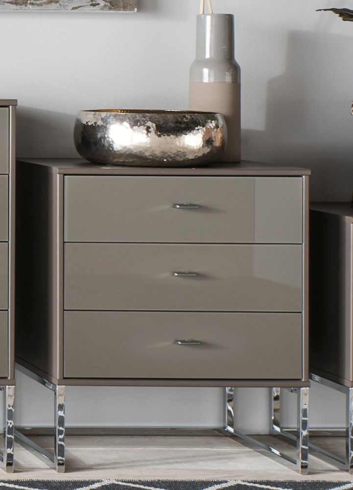 Product photograph of Wiemann Vigo Bedside Chest Dresser With Angled Feet - Variation Available from Choice Furniture Superstore.