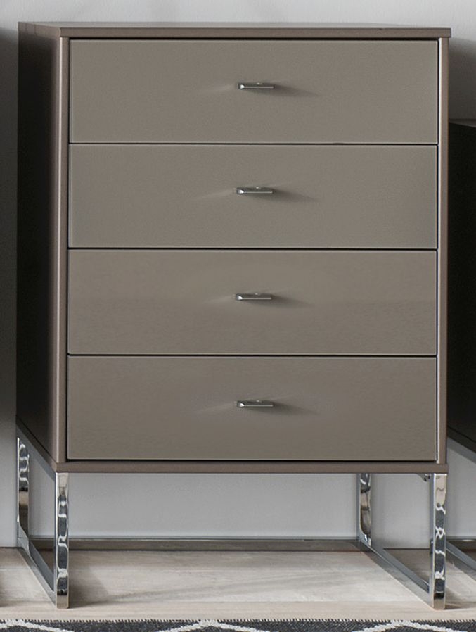 Product photograph of Wiemann Vigo Bedside Chest Dresser With Angled Feet - Variation Available from Choice Furniture Superstore.