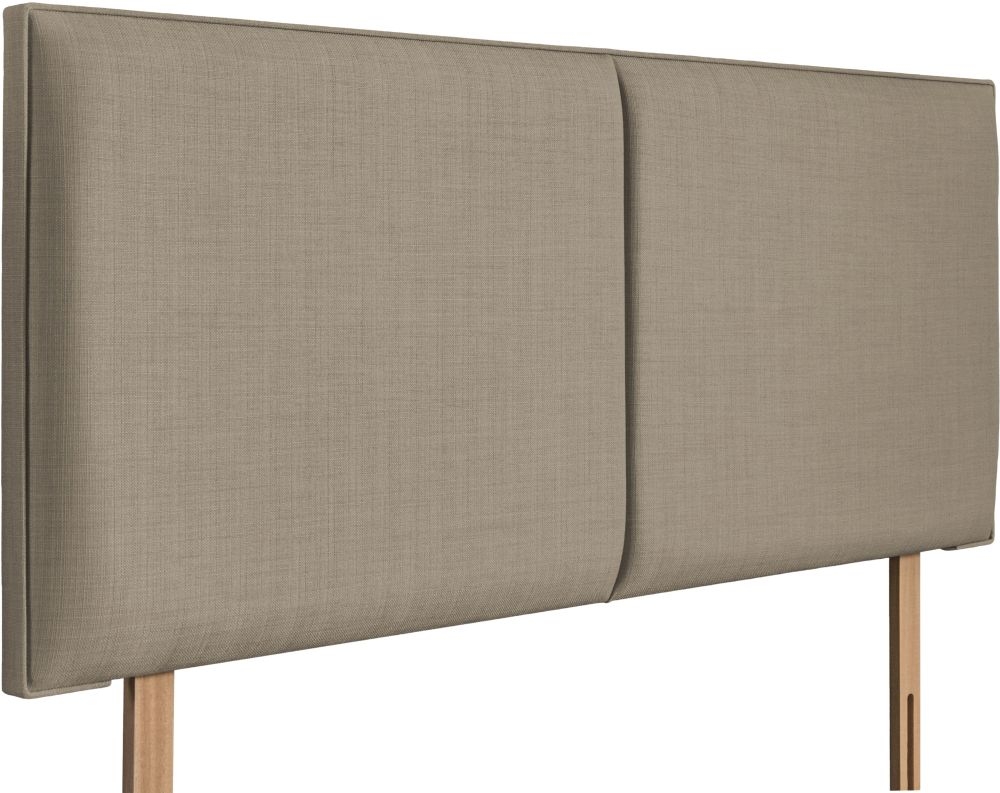 Product photograph of Cairo Fudge Fabric Headboard from Choice Furniture Superstore.