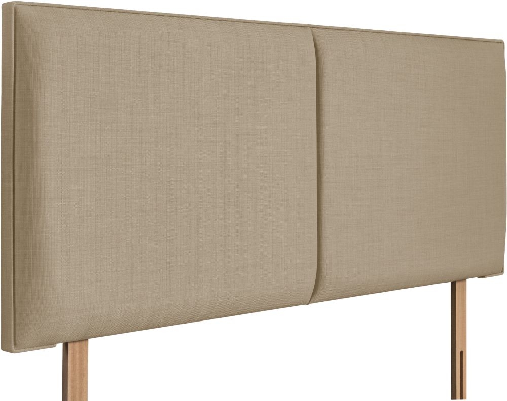 Product photograph of Cairo Sand Fabric Headboard from Choice Furniture Superstore.