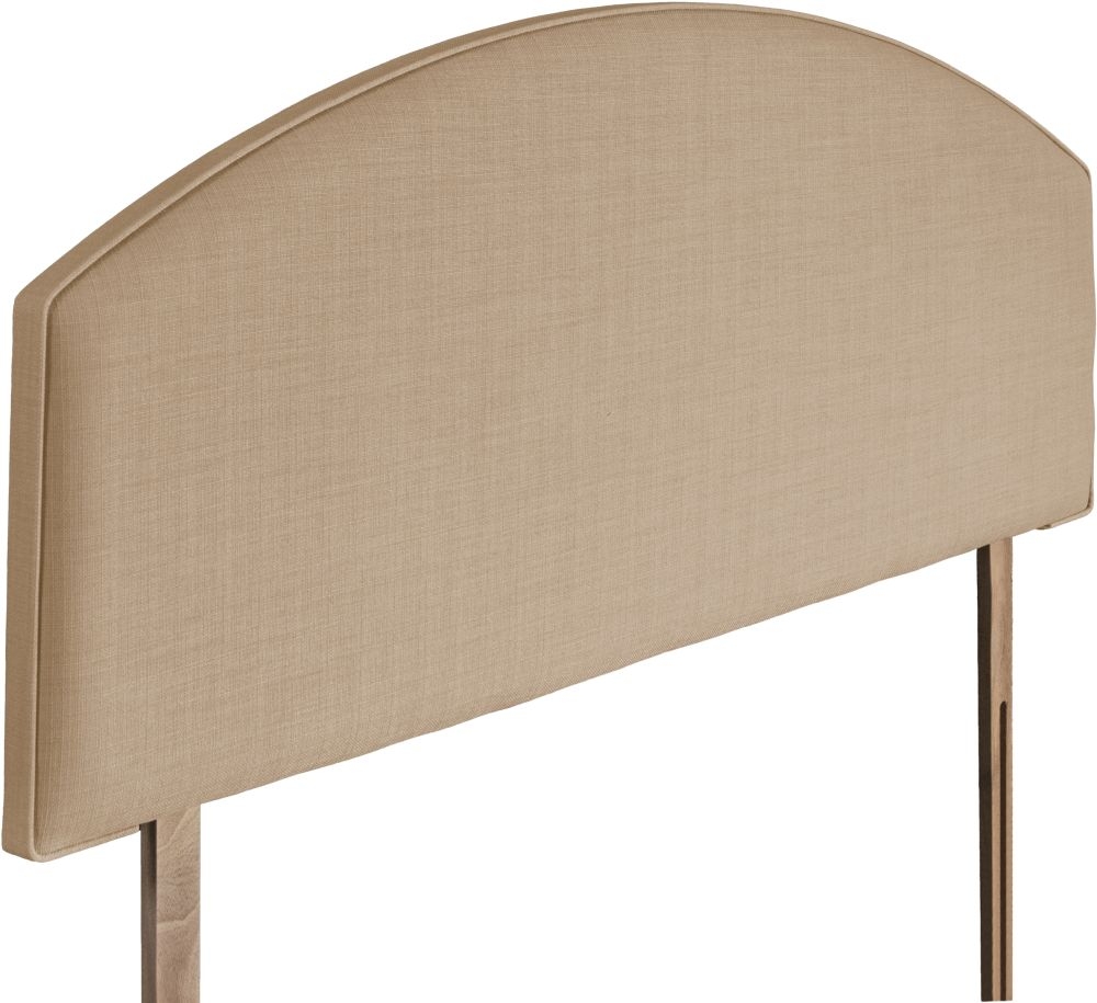 Product photograph of Cleopatra Oatmeal Fabric Headboard from Choice Furniture Superstore.