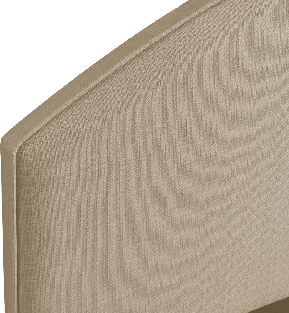 Product photograph of Cleopatra Sand Fabric Headboard from Choice Furniture Superstore.