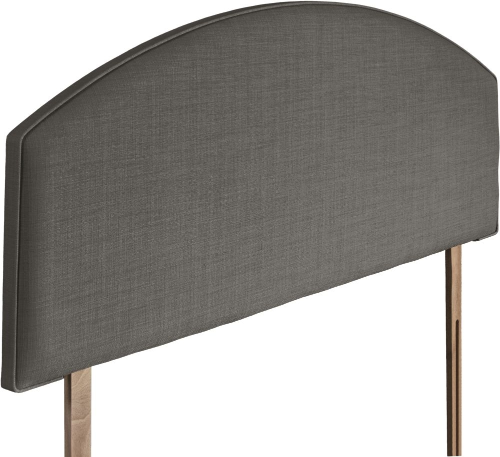 Product photograph of Cleopatra Slate Fabric Headboard from Choice Furniture Superstore.