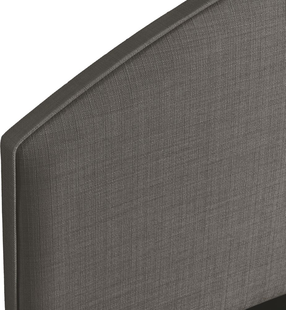 Product photograph of Cleopatra Slate Fabric Headboard from Choice Furniture Superstore.