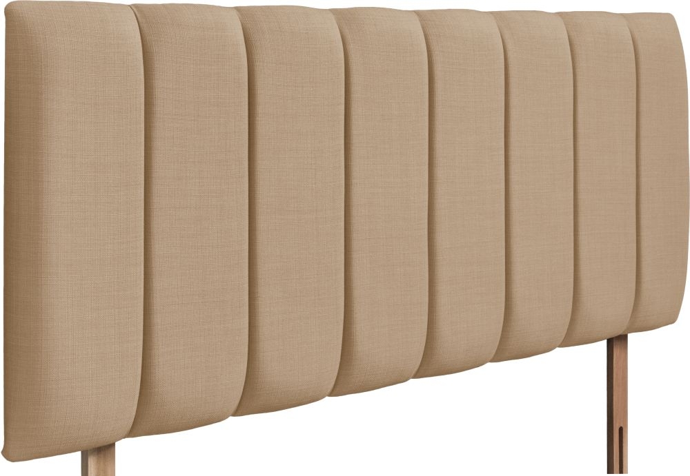 Product photograph of Florence Oatmeal Fabric Headboard from Choice Furniture Superstore.