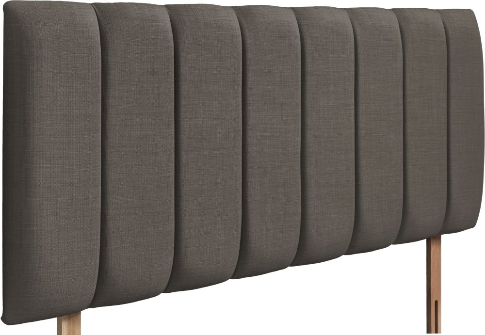Product photograph of Florence Slate Fabric Headboard from Choice Furniture Superstore.
