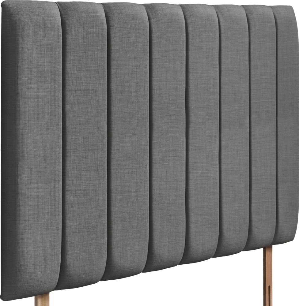 Product photograph of Florence Grand Granite Fabric Headboard from Choice Furniture Superstore.