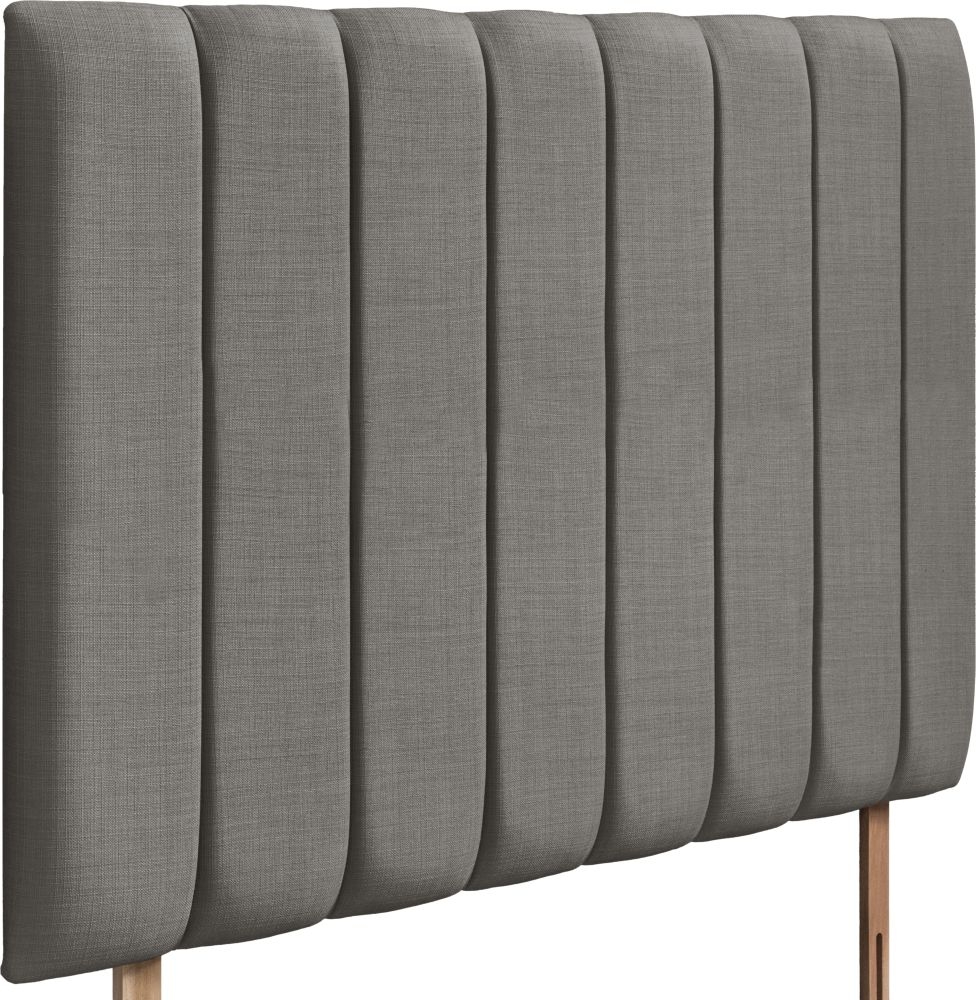 Product photograph of Florence Grand Slate Fabric Headboard from Choice Furniture Superstore.