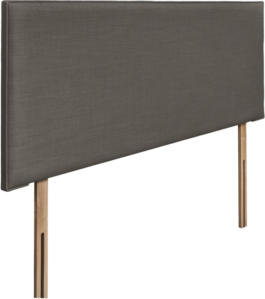 Product photograph of Luxor Slate Fabric Headboard from Choice Furniture Superstore.