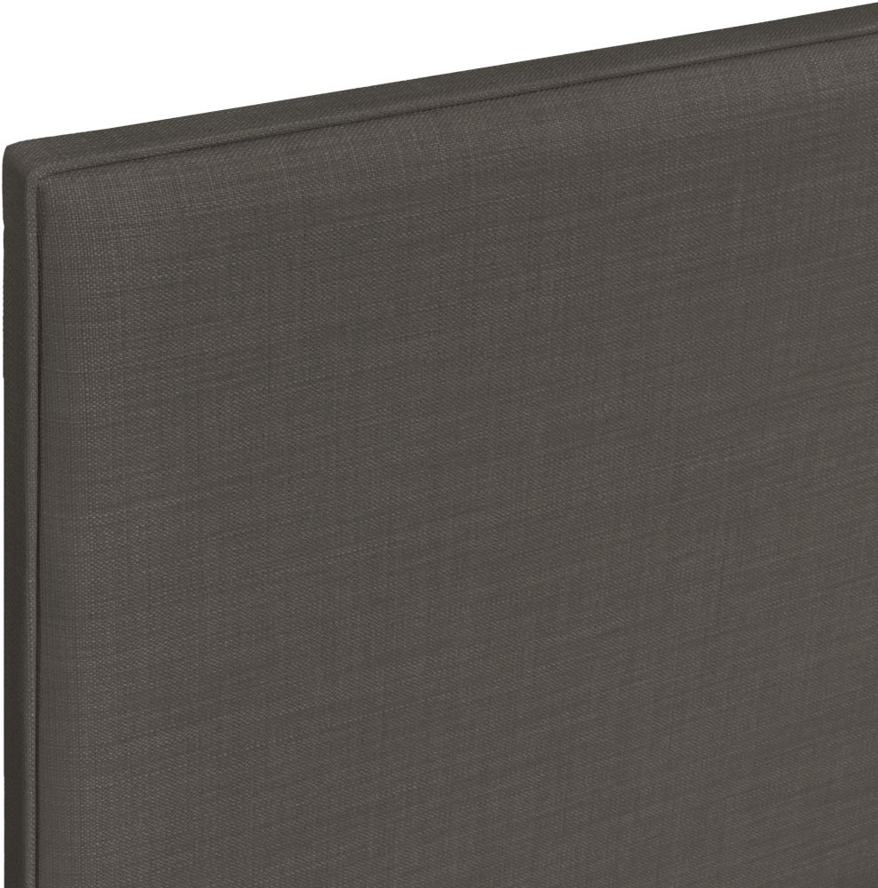 Product photograph of Luxor Slate Fabric Headboard from Choice Furniture Superstore.