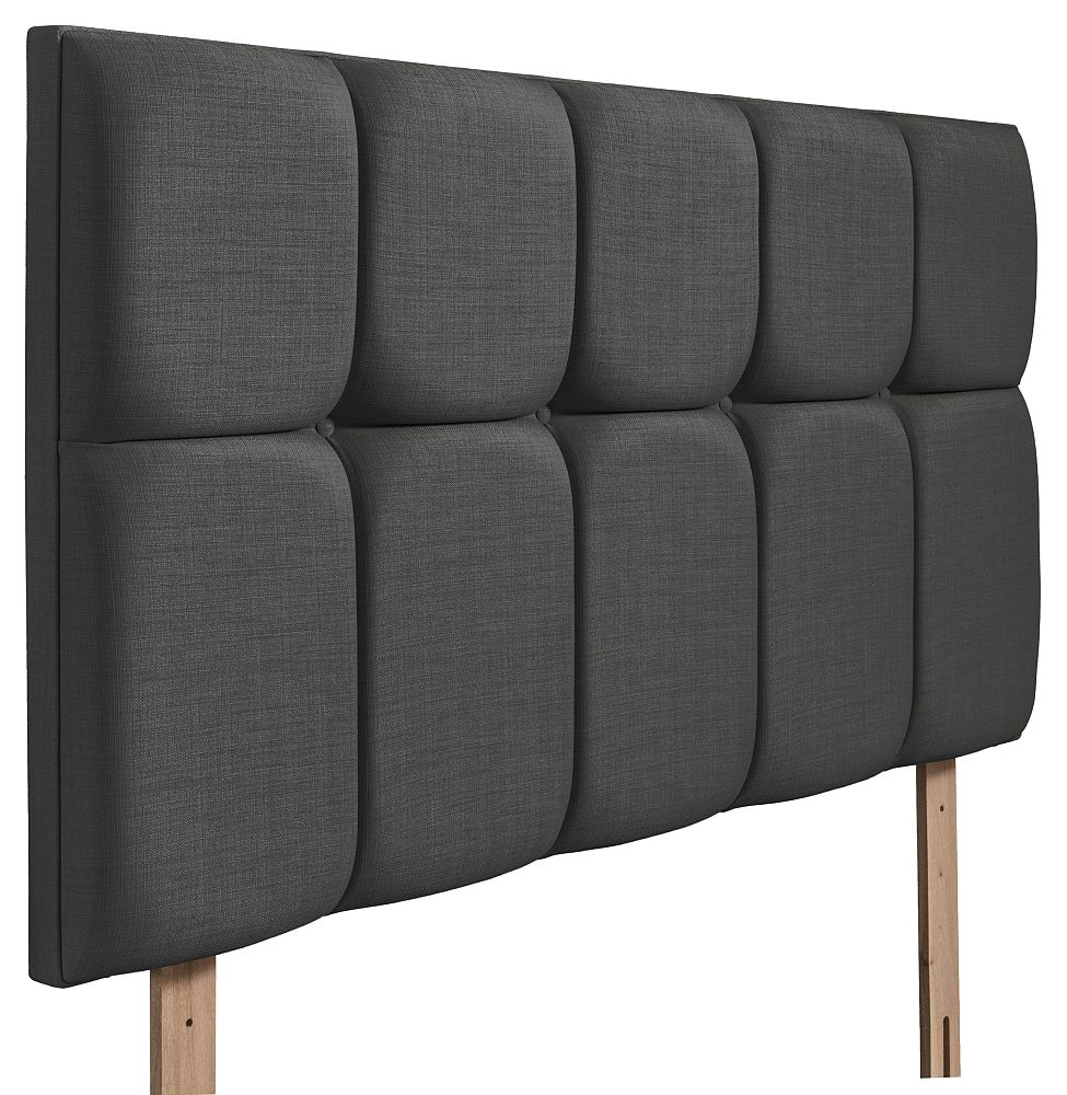 Product photograph of Milan Granite Fabric Headboard from Choice Furniture Superstore.