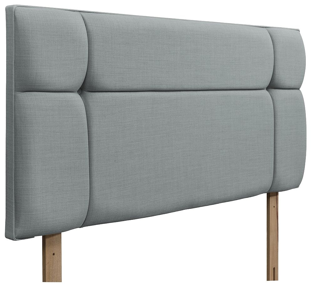 Product photograph of Pavia Sky Fabric Headboard from Choice Furniture Superstore.