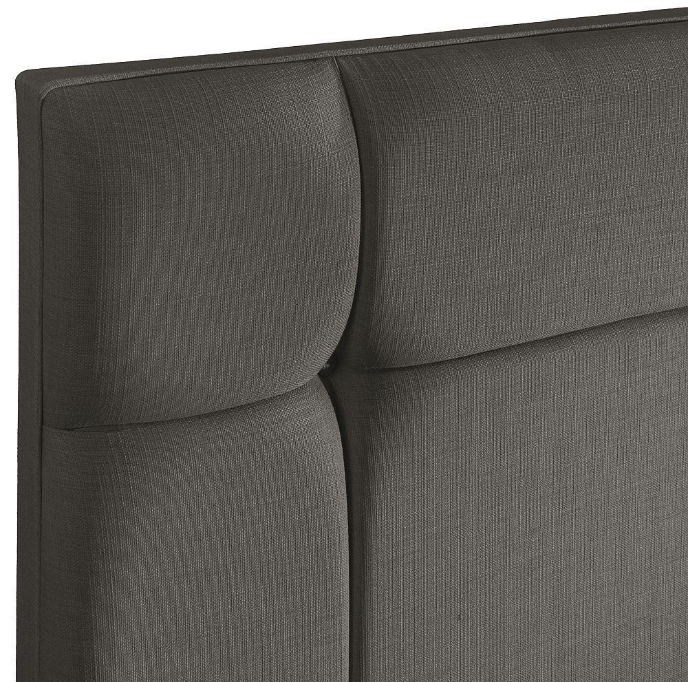 Product photograph of Pavia Slate Fabric Headboard from Choice Furniture Superstore.
