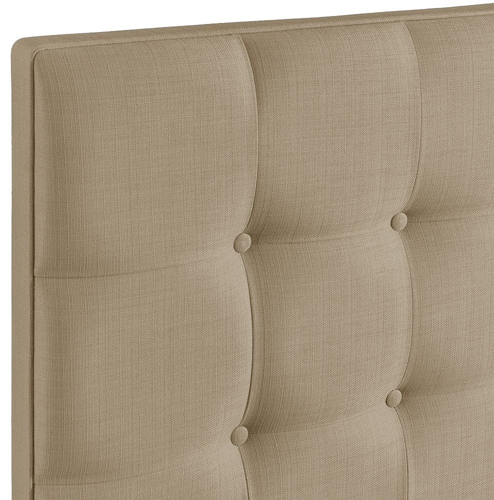 Product photograph of Ravello Sand Fabric Headboard from Choice Furniture Superstore.