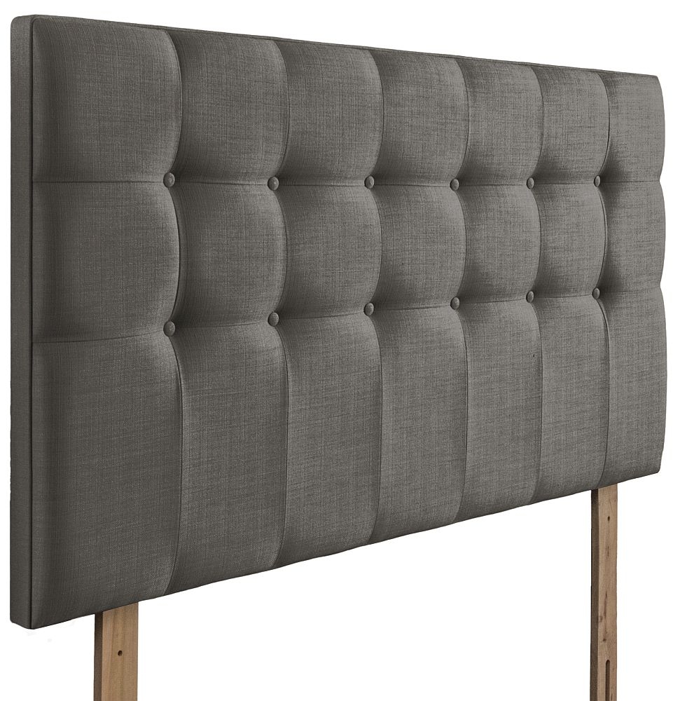 Product photograph of Ravello Slate Fabric Headboard from Choice Furniture Superstore.