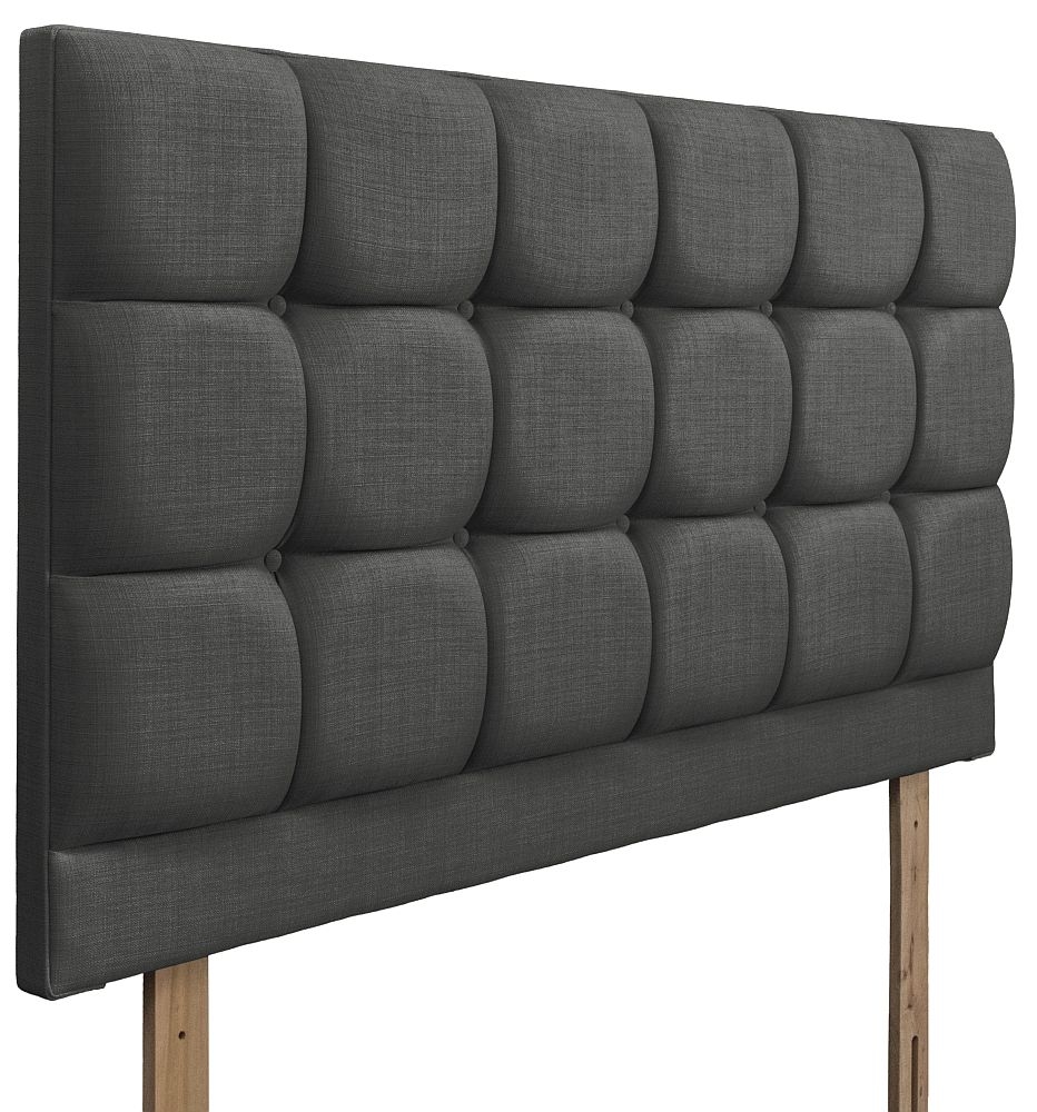 Product photograph of Roma Granite Fabric Headboard from Choice Furniture Superstore.