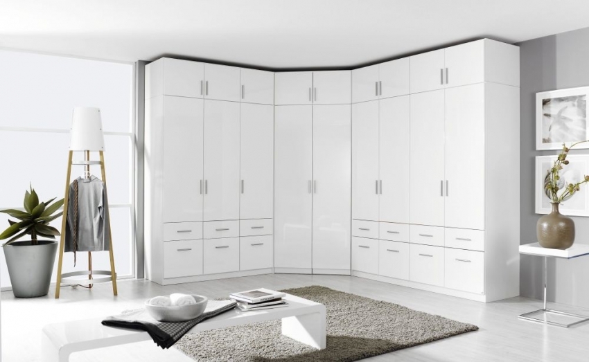 Product photograph of Celle High Gloss Wardrobe from Choice Furniture Superstore.
