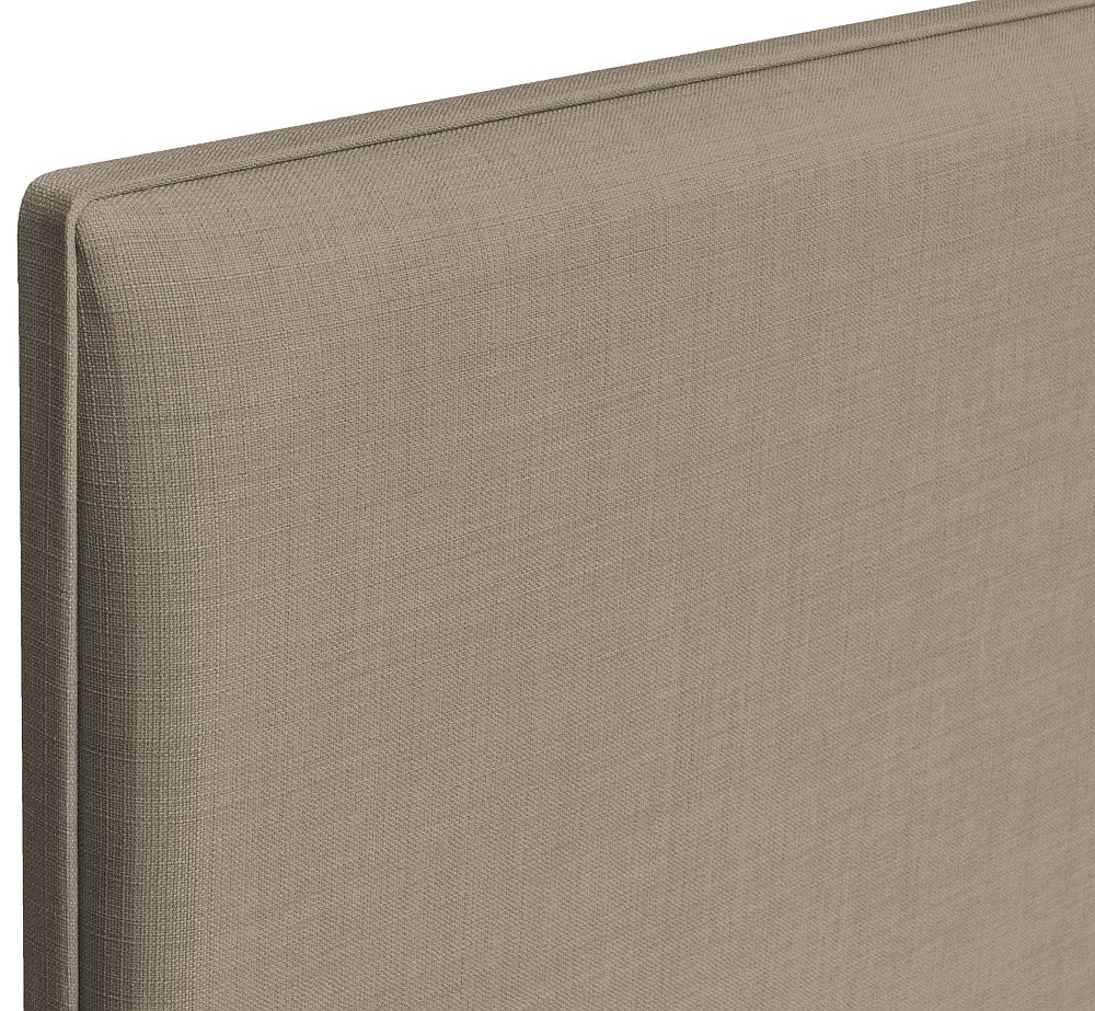 Product photograph of St Tropez Fudge Fabric Headboard from Choice Furniture Superstore.