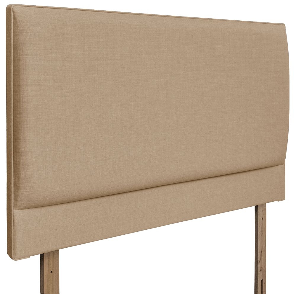 Product photograph of St Tropez Oatmeal Fabric Headboard from Choice Furniture Superstore.