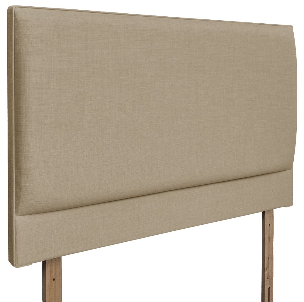 Product photograph of St Tropez Sand Fabric Headboard from Choice Furniture Superstore.