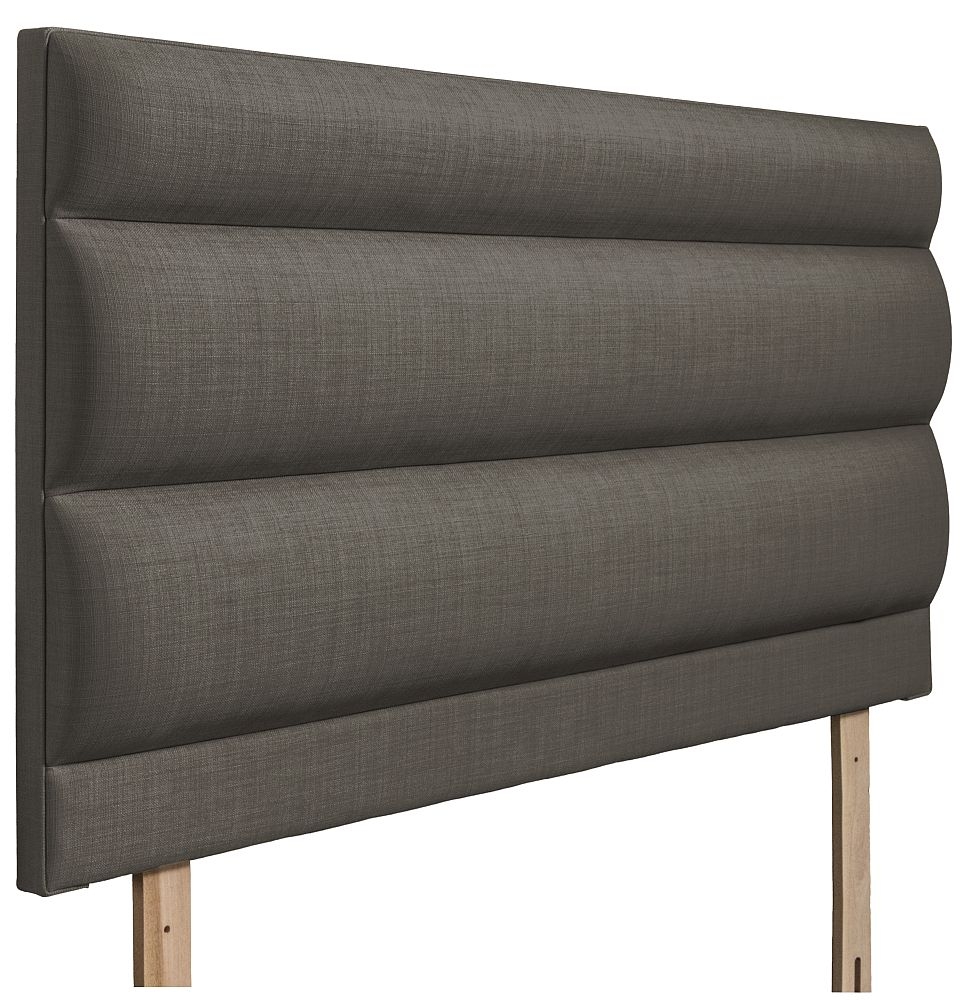 Product photograph of Monza Slate Fabric Headboard from Choice Furniture Superstore.