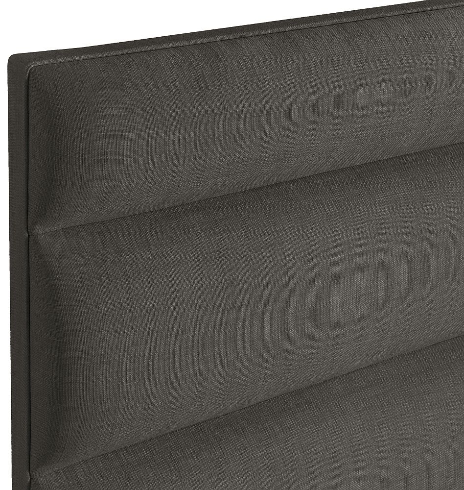Product photograph of Monza Slate Fabric Headboard from Choice Furniture Superstore.