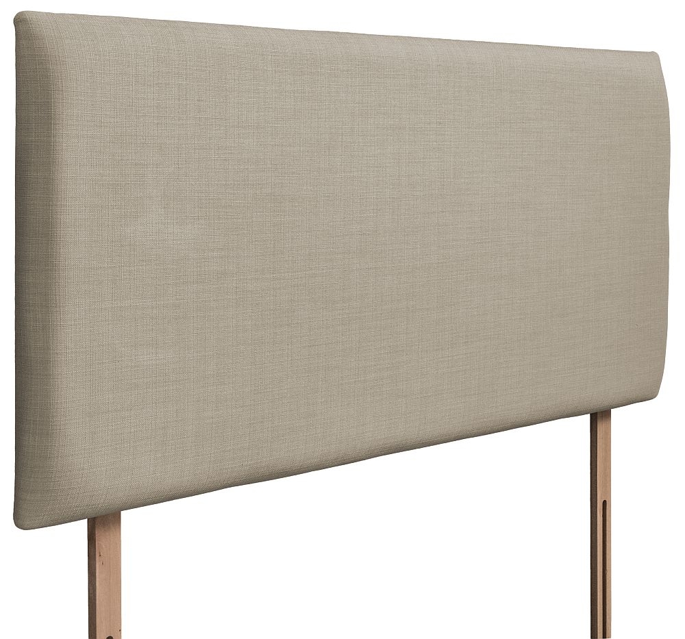 Product photograph of Taurus Fudge Fabric Headboard from Choice Furniture Superstore.