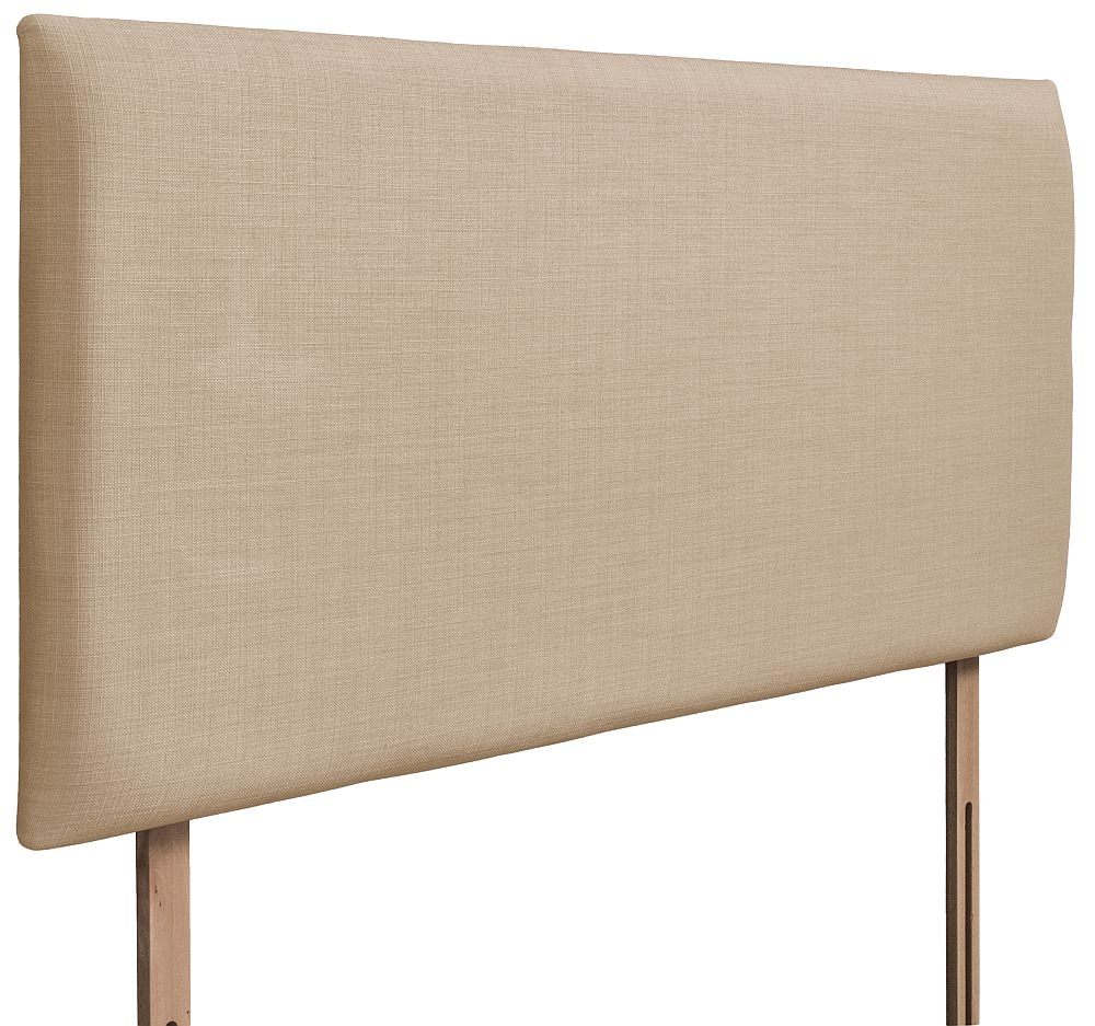 Product photograph of Taurus Oatmeal Fabric Headboard from Choice Furniture Superstore.